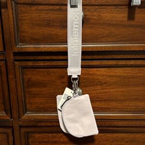 lululemon Dual Pouch Wristlet *Metallic